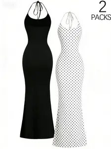 Women's Y2K Style Slim Fit Tie-Dye Two-Piece Set, High Elasticity Fabric, Perfect for Daily Wear & Party