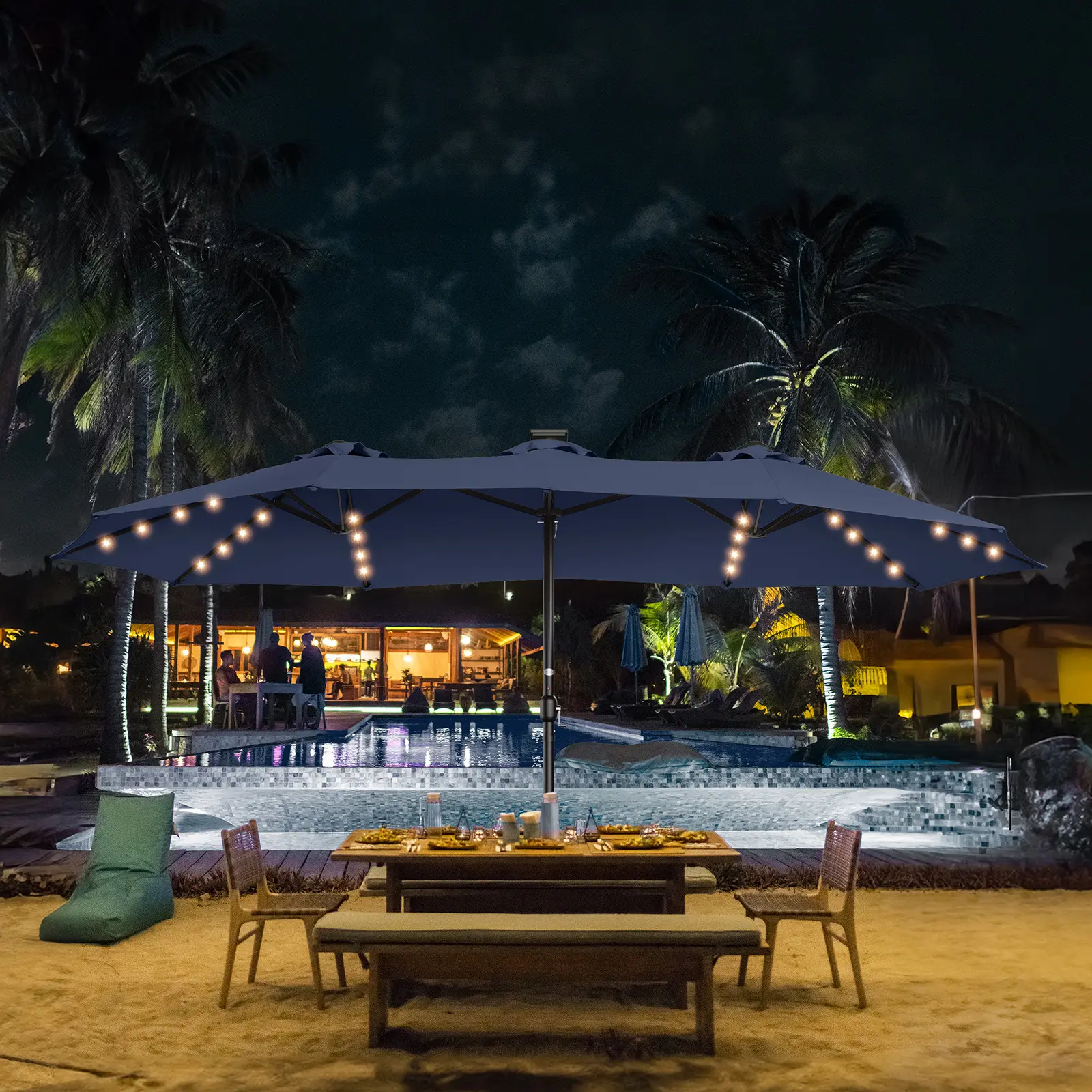 Navy-Solar 48 LED Lights