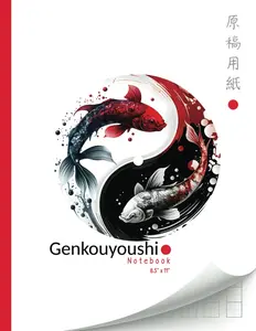 Genkouyoushi Notebook: Large Japanese Writing Practice Book - for Kanji, Hiragana and Katakana Characters