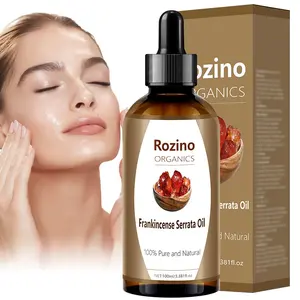 Rozino Organics 100ml Frankincense Serrata Oil - 100% Pure and Natural Serum for Skin Care