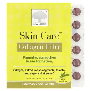 New Nordic Skin Care™, Collagen Filler, 60 Tablets