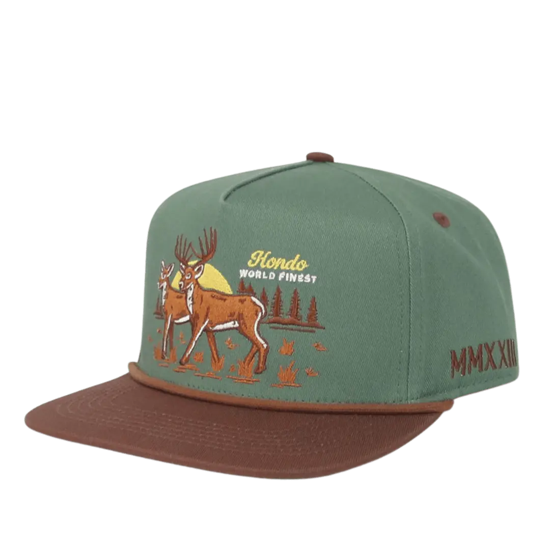 90's Vintage Deer Hat | Hunting & Outdoors | Rope Hat | Snapback | Trophy | Hondo
