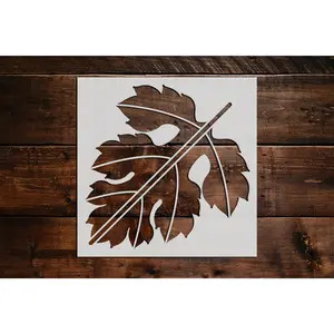 Leaf Stencil - Art and Wall Stencil