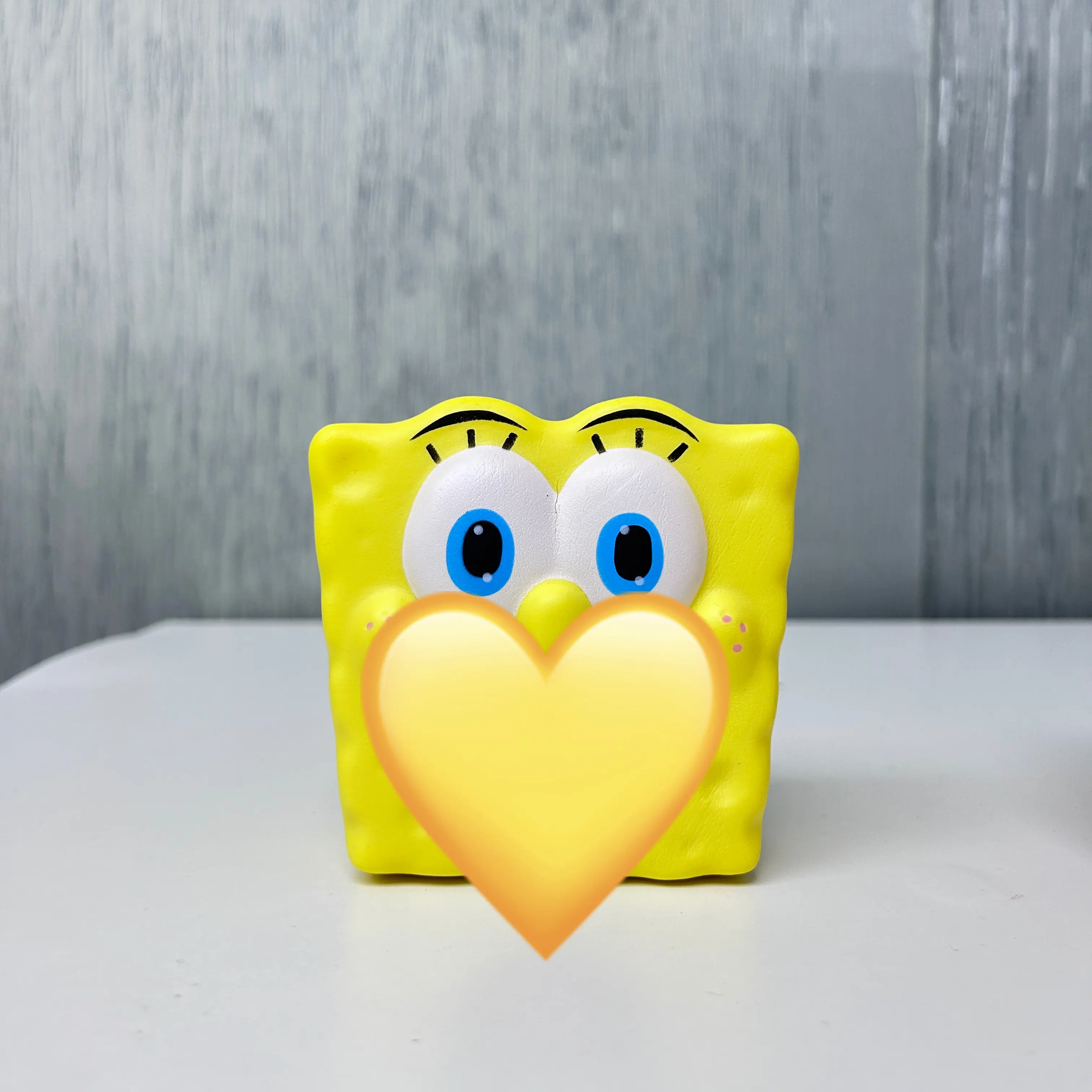 Sponge Shaped Squishy Toy, Soft Stress Relief Fidget Toy, Sensory ASMR Desk Toy for Teens & Adults, Back to School
