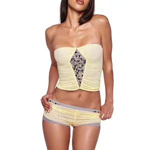 AMATHA TUBE TOP - BUTTER YELLOW