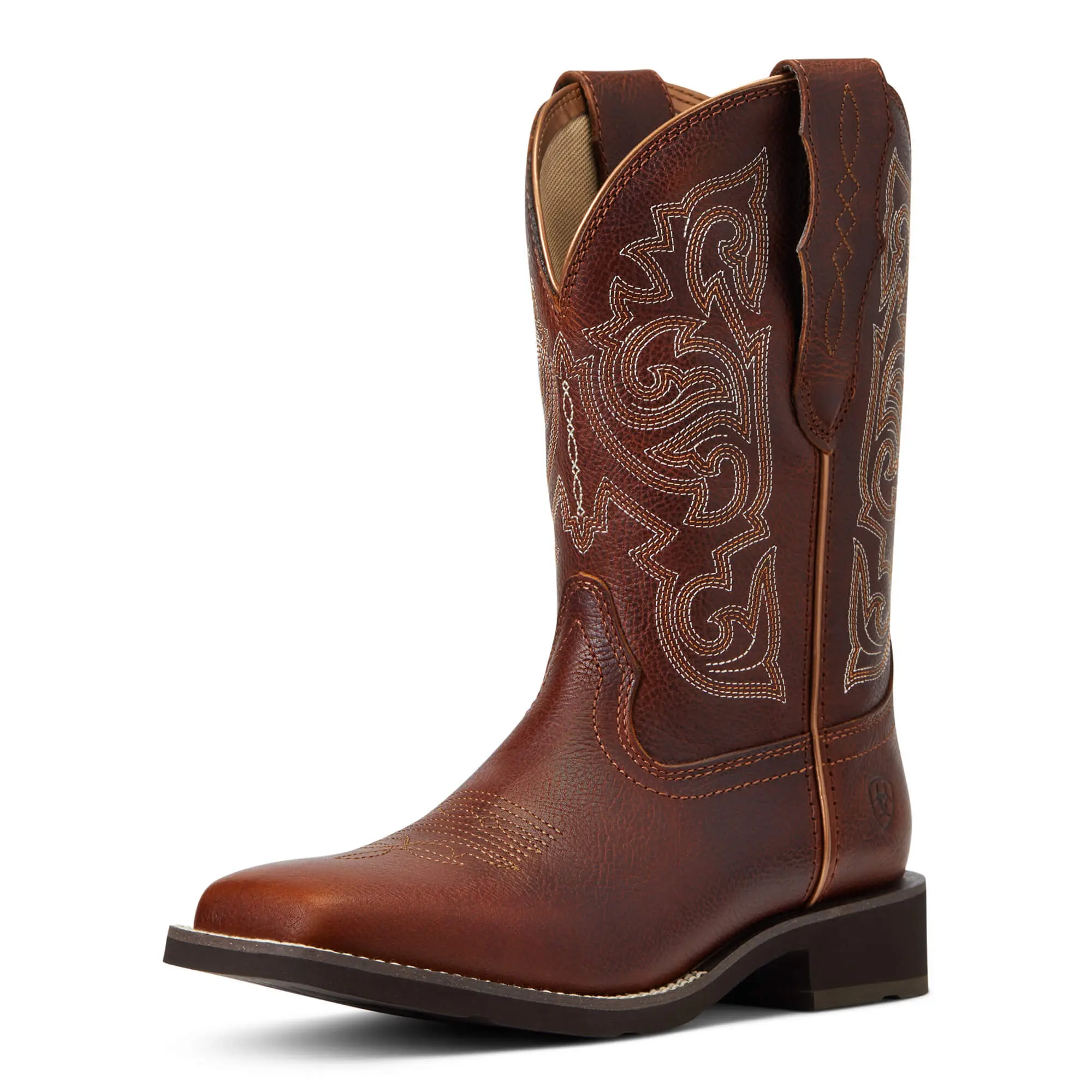 Women's Delilah StretchFit Wide Square Toe Cowgirl Boots