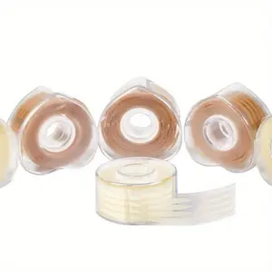 600 pcs 1set Eyelid Tape Sticker Invisible Double Fold Eyelid Lace Eyelash Tape Self-adhesive Eyelashes Tools Lashes Patch