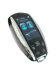CARDOT Fashionable And Cool Luxury Modified Lcd Key Fob Remote Case Auto Keyless Entry For USA Cars SUV MPV Etc Compatiable With More Brands