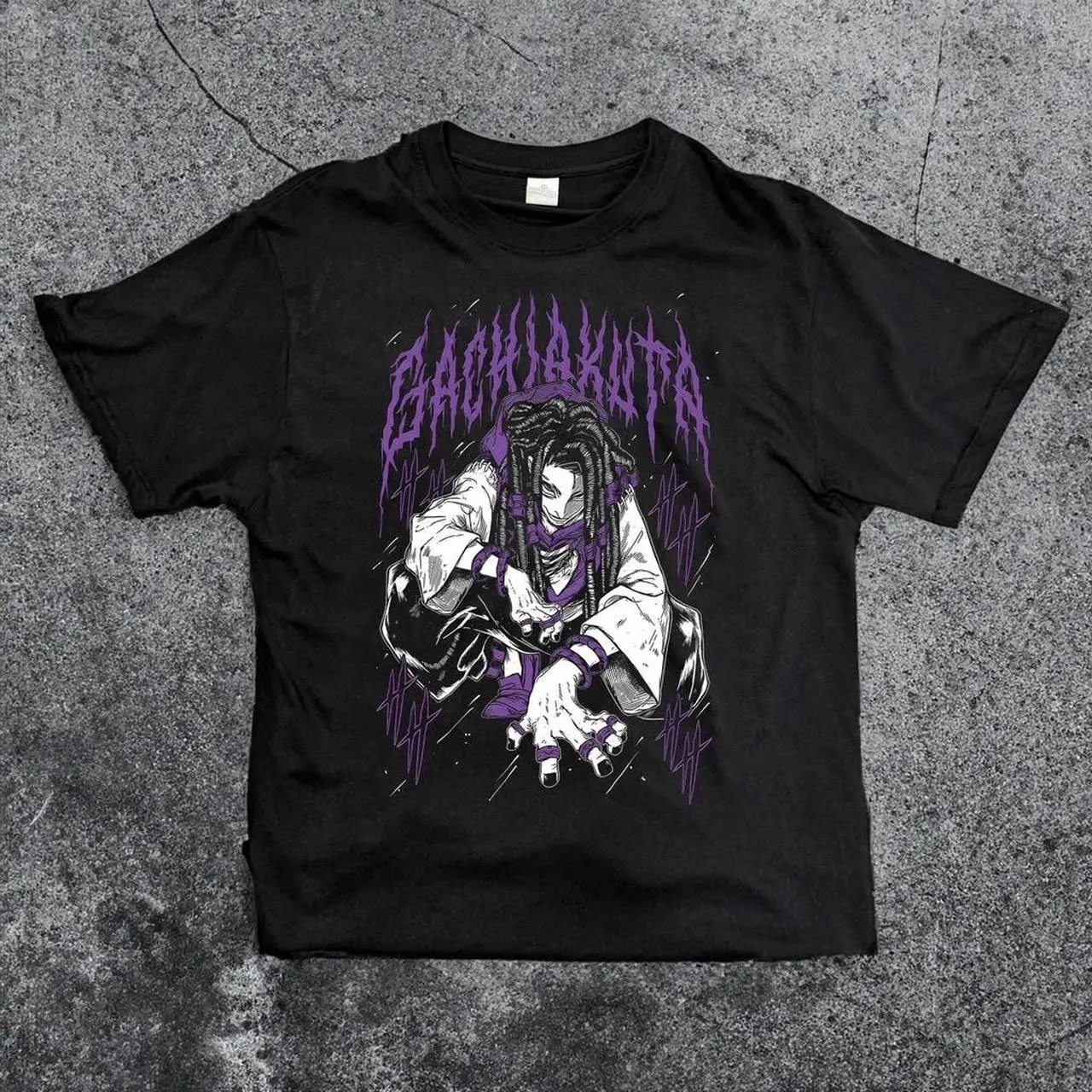 Mahito Shirt, Jujutsu Kaisen Vintage Anime Tee, Dark Anime Graphic Shirt, Gothic Streetwear Tee, Y2K Oversized Unisex Shirt, Anime Fan Gift