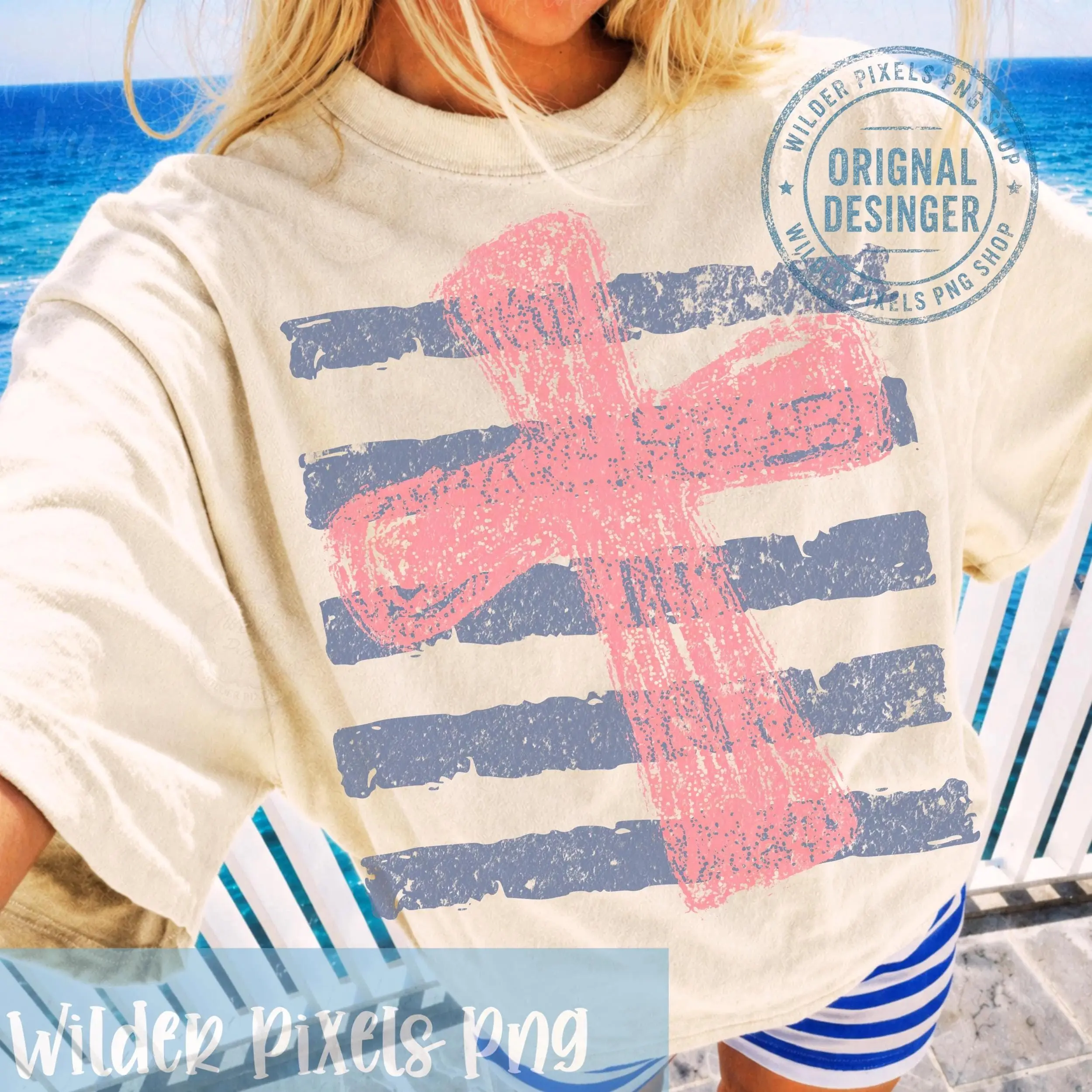 Cross Summer Pray Heaven Bucket Quote PNG,Christian Church Trending design sublimation, Bible Tee,Christian Scripture Shirt Youth Group
