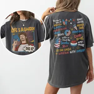 Joe Dirt Life's A Garden Dig It T Shirt, Joe Dirt Merica, Funny Joe Dirt 4th Of July Sweatshirt, Independence Day, Fourth Of July Gift, Unisex Sweater Pullover Tee