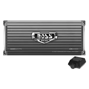 Boss AR4000D Armor 4000W Monoblock Class D Car Audio Amplifier Amp and Remote Boss AR4000D Armor 4000W Monoblock Class D Car Audio Amplifier Amp and Remote