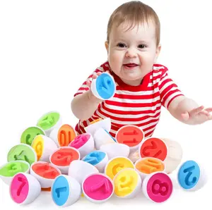 New Color Egg Toys 12PCS, Fidget Toy Set for Kids, Happy Gift for Preschool Children