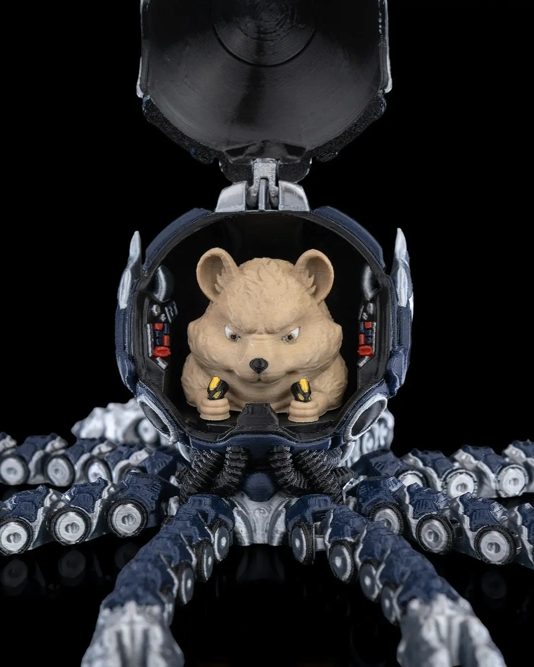 Octobot Robot Toy with Hamster Driver