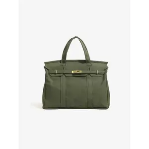 40 Large Capacity Soild Canvas Bag Handbag, Work Shopping Travel Bag Sending a Christmas gift to my wife