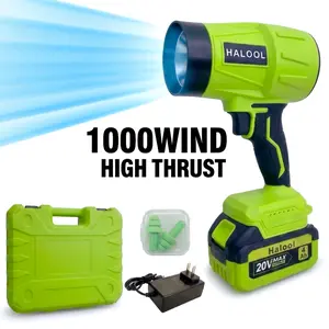 HALOOL  Turbo Jet Blower,Leaf Blower, Violent Turbo Fan, Brushless Pure Copper Motor,Car Drying After Wash, Handheld Snow Blower,Cordless Turbo Power Air Duster,Home Improve,Garden Mainte