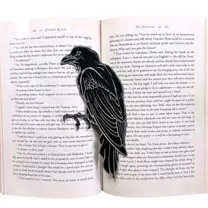 Crow Bookmark - Vegan Leather - Perfect for Book Lovers