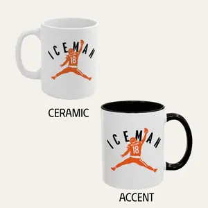 [MUG] Caleb "Iceman" Williams Chicago Mug, Football Mug, ICE man Ceramic Mug, Gift for fan ver2