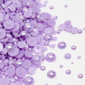 Flatback Half Round Pearls