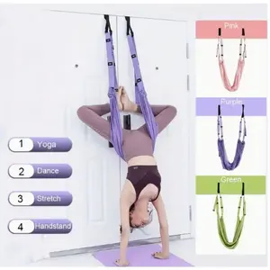 Home Yoga Stretch Strap, Door Hanging No Installation Required, Back Bend, Split Leg, Handstand, Chest Arm Shoulder Stretches