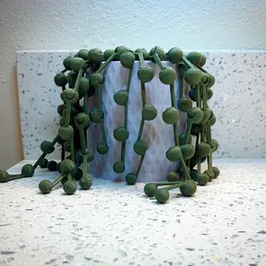 Articulating String of Pearls Decorative 3D Printed Plant design by ForgeCore Fruit Nature