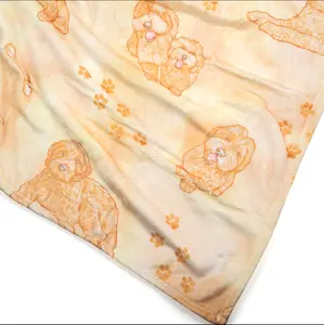 Goldendoodle/Labradoodle Fleece Throw Blanket