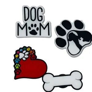 Shoe Charms for Crocs Dog Mom Dogs Wiener Dog Pug German Shepard Corgi Bulldog Chihuahua Frenchie Footwear Decor Comfort Lightweight