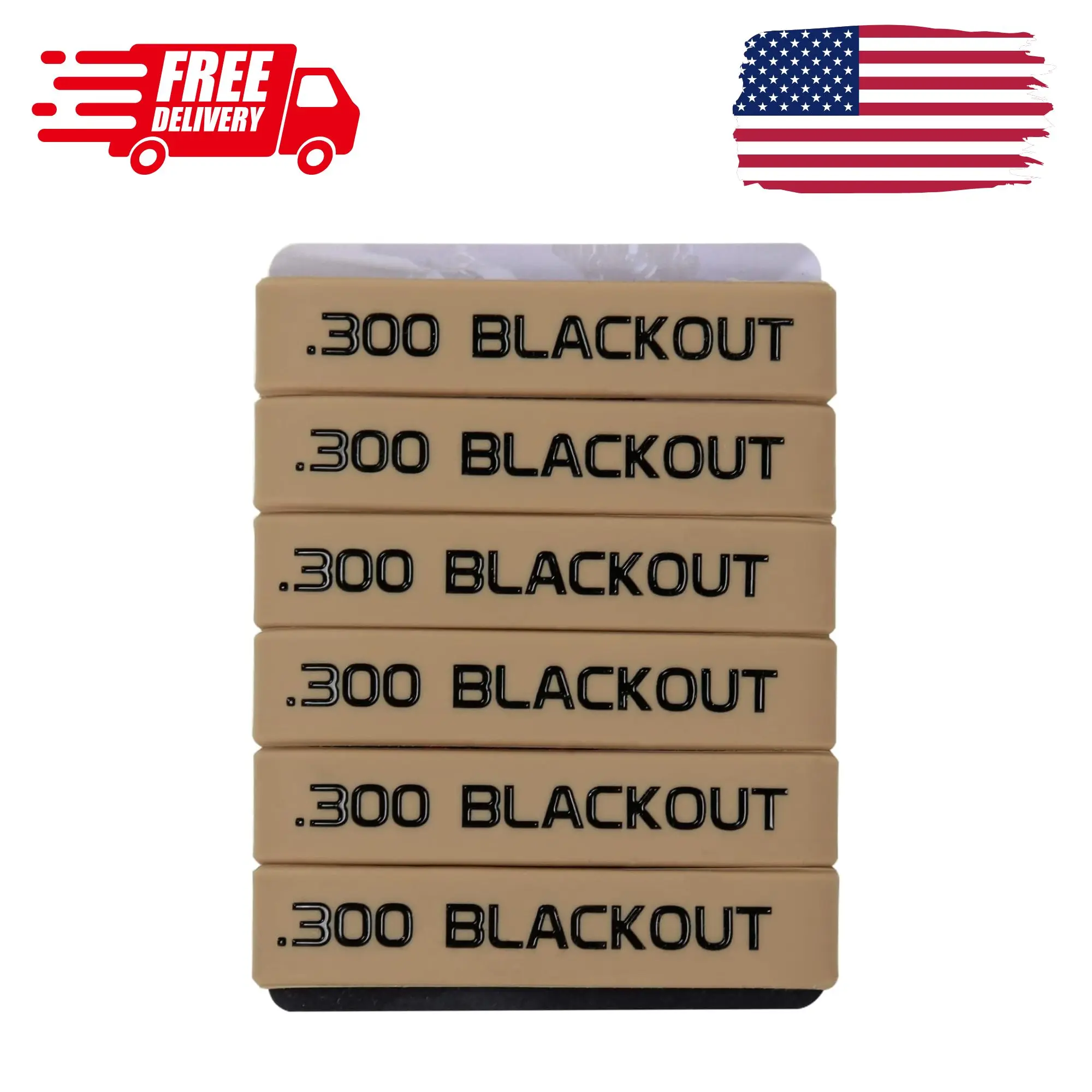 300 Blackout Magazine Marking Band 6 Pack