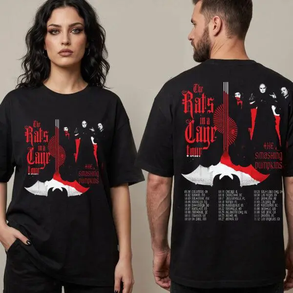 The-Smashing-Pumpkins-The-Rats-In-A-Cage-Tour-2026-Schedule-Tour-Dates-Unisex-T-Shirt-Two-Sided-600x600