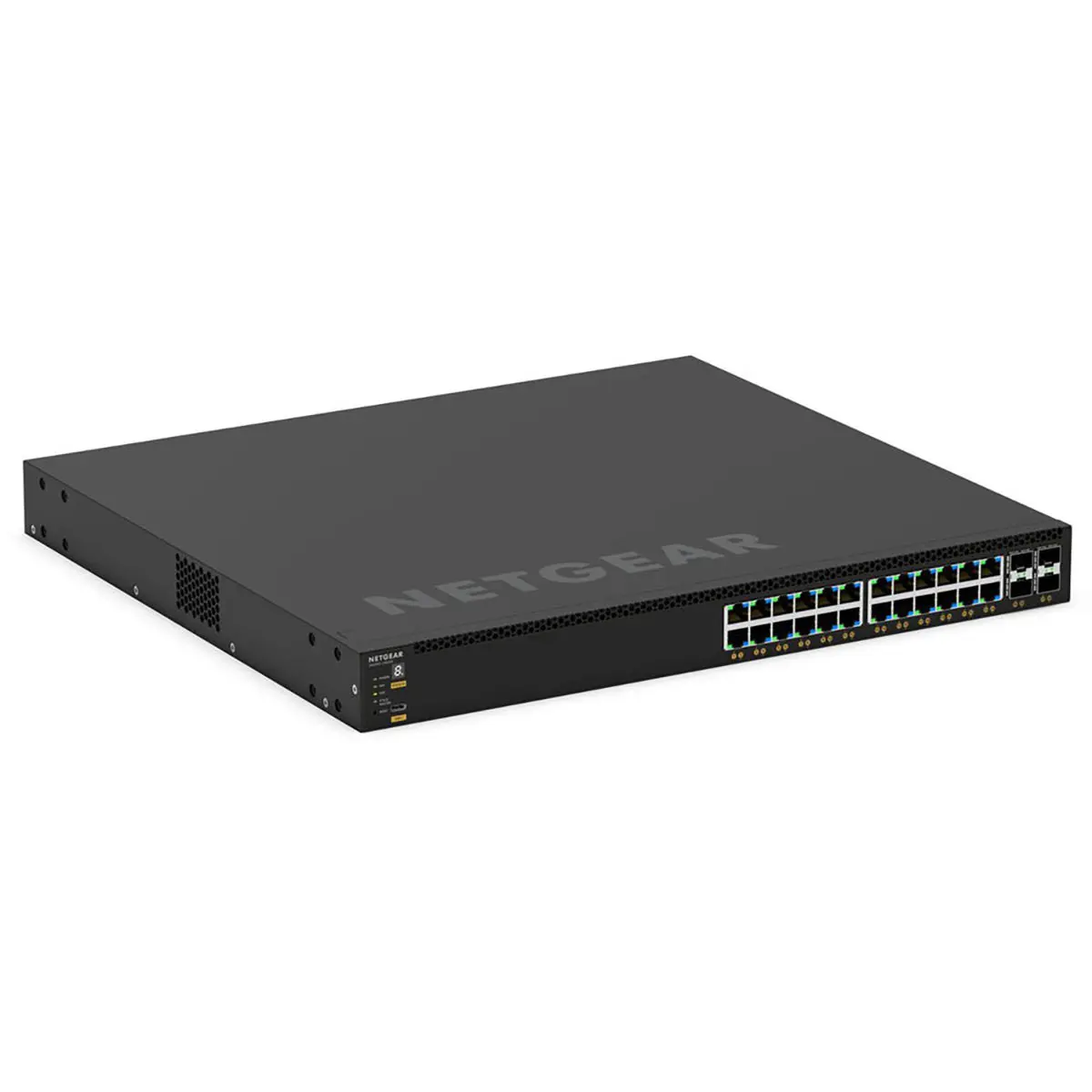 Netgear AV Line M4350-24G4XF 24-Port 648W PoE+ Gigabit Ethernet Managed Network Switch with 4x SFP+ Port