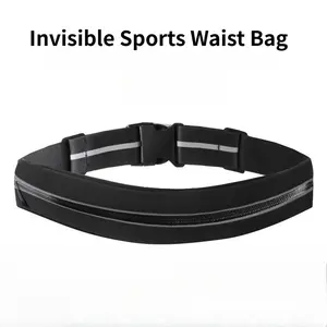 Unisex Slim-Fit Waterproof Anti-Sweat Single-Pocket Waist Bag - Phone Belt Pouch, Sports & Outdoor Accessories for Runners