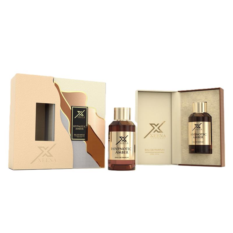 Xeena Hypnotic Amber for Unisex Eau de Parfum Spray, 3.4 Ounce