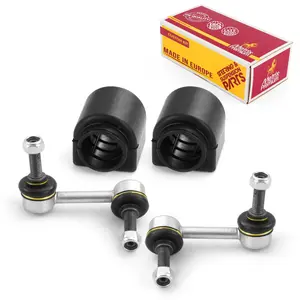 4 PC Front Sway Bar Stabilizer End Link & Stabilizer Bar Bushing Kit  96152MT