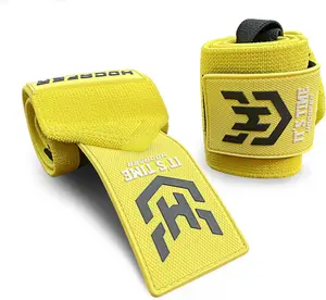 Wrist Wraps for Weightlifting - 18 Wrist Compression Support and Wrist Brace for Bench Press, Bodybuilding, Strength