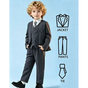 Boys Suit, Boy Dresswear Ring Bearer Outfit