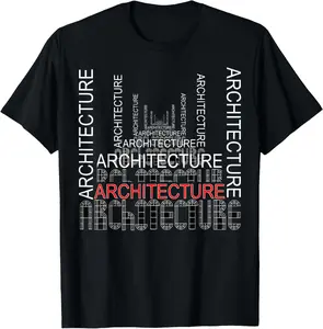 Funny Architect - Architecture Lovers Casual Summer Shortsleeve Cotton T-Shirt