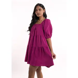Linen Short Dress