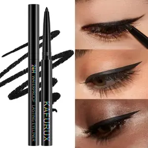 Waterproof Liquid Eyeliner, 1 Count/5 Counts Long Lasting Eyeliner, Quick Drying Eyeliner Pen, Professional Daily Makeup Accessories, Eye Makeup Supplies
