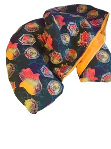 Travel Napz - MandaLotus Travel Pillow w/ Satin Lined Hood For Hair Protection and Ultimate Travel Comfort!