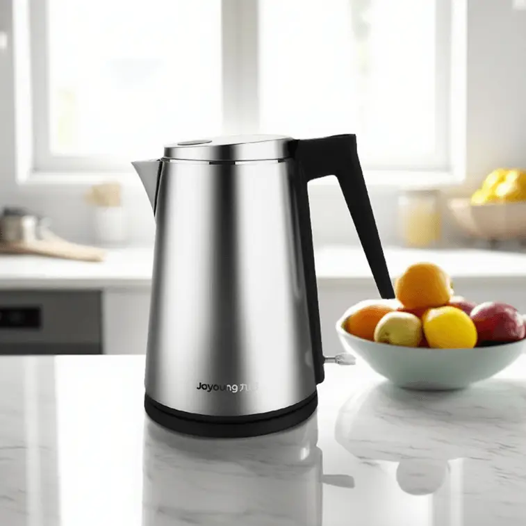 JOYOUNG Electric Kettle 1.5L Stainless Steel Dual Wall Fast Boil K15-F1U with Keep Warm and Boil-Dry Protection Kitchen Appliances Multifunction
