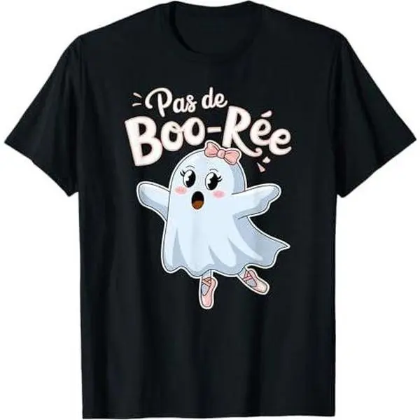 Pas de BOO-rée Ballet Ghosts Halloween Dance Dancer Teacher T-Shirt