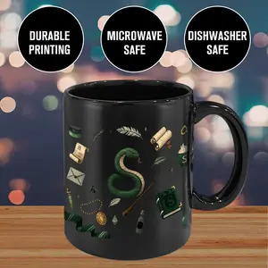 Wizard Fans Gift - Coffee Mug Cute Halloween Christmas Birthday Present For Harry Fans , Mug Gift For All
