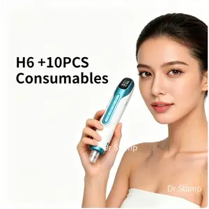H6 Wireless Skin Care Facial Cleansing Devices Essence +10pcs Consumables Face Cream Applicator Household Beauty Equipment