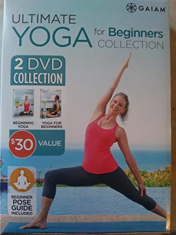 Used Book - Ultimate Yoga for Beginners 2-DVD Collection with Poses Practice, Guided English Video Tutorial