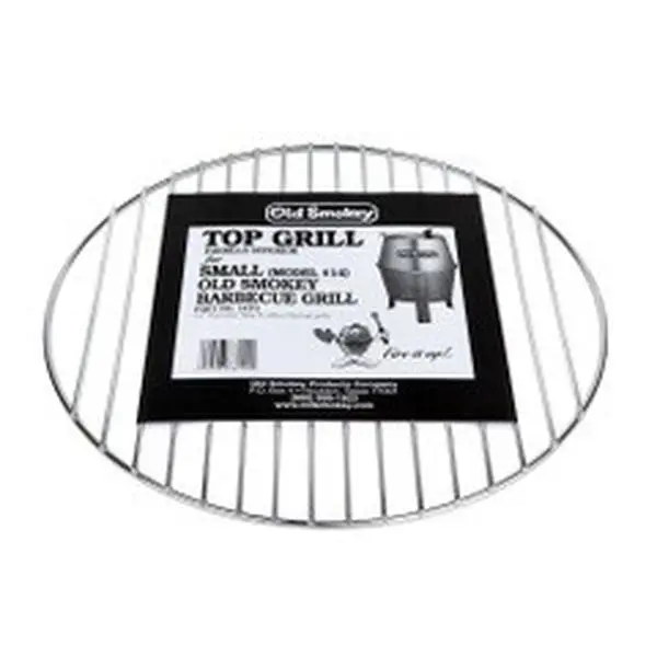 OS #14TG 13-in Chrome Steel Plated Replacement Grill Top, BBQ Use Barbecue Utensils Accessory, Size 13", 13 Inches
