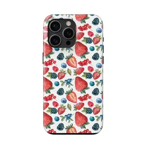 Berry Fruity Phone Case Cover, Fruity Phone Cases, Berries Phone Covers, Fruity Phone Accessories