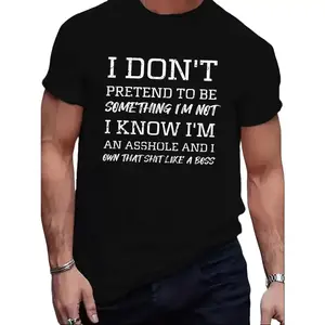 Edgy "Own That Shit Like A Boss" Graphic T-Shirt