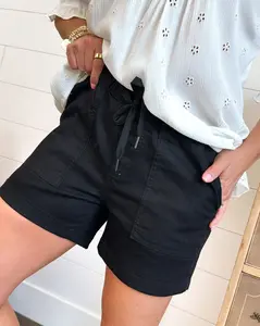 Backyard BBQ High Rise Drawstring Shorts