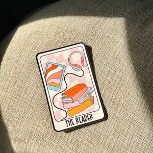 The Reader Tarot Waterproof Sticker