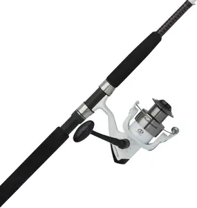 Ugly Stik 7’ Catfish Spinning Fishing Rod and Reel Catfish Combo, Ugly Tech Construction with Clear Tip Design, 7’ 2-Piece Moderate Fast Action Rod